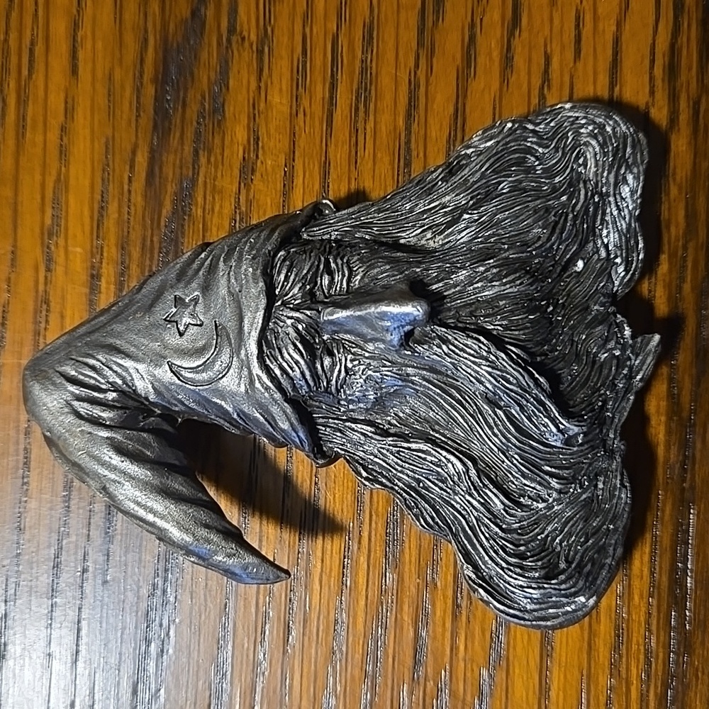 Vintage Pewter belt buckle
